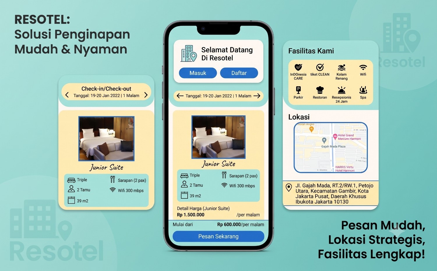 Resotel - Aplikasi Reservasi Hotel